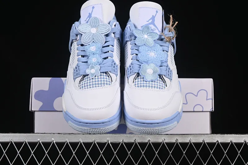 All categories Air Jordan Jordan series basketball shoes Air Jordan 4 Air Jordan 4 Retro "Forget Me Not" AJ4 Joe 4 Mother's Day HV0823-100